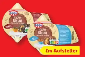 Lidl Dr. Oetker Kuchenglasuren Angebot