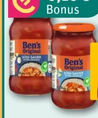 REWE Center Ben's Original Süß-Sauer Sauce Angebot