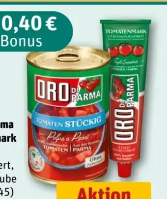 REWE Center Hengstenberg Oro di Parma Tomatenmark Angebot