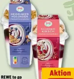 REWE Center Rewe to go Frühstücksmüsli Angebot