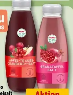 REWE Center Rewe to go Granatapfelsaft Angebot