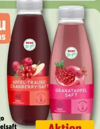 REWE Center Rewe to go Granatapfelsaft Angebot