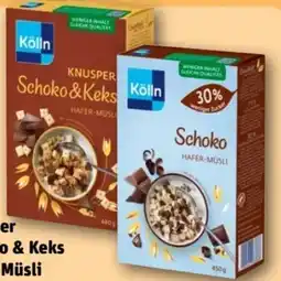 REWE Center Kölln Müsli Knusper Schoko-Keks Angebot