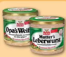 REWE Center Mehlig & Heller Wurst im Glas Angebot