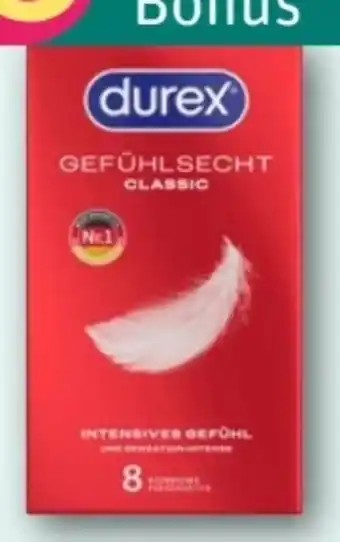 REWE Center Durex Gefühlsecht Classic Kondome Angebot