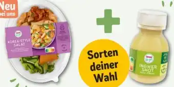 REWE Center Rewe to go Shot + Salatschale Angebot