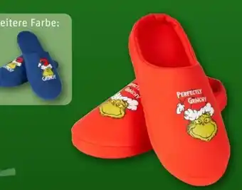 REWE Center Dr. Seuss Enterprises The Grinch Damen Hausschuhe Angebot