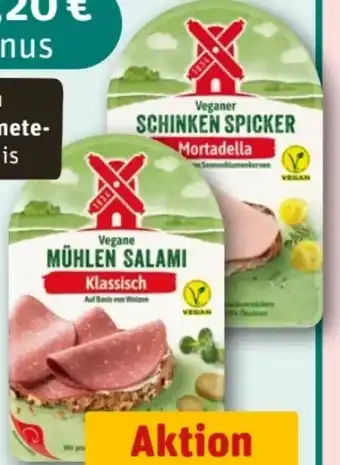 REWE Center Rügenwalder Mühle Vegane Mühlen Salami Angebot