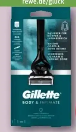 REWE Center Gillette Intimate Rasierer Angebot