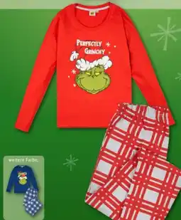 REWE Center Dr. Seuss Enterprises The Grinch Damen Pyjama Angebot