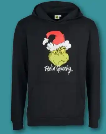 REWE Center Dr. Seuss Enterprises The Grinch Unisex Kuschel-Hoodie Angebot