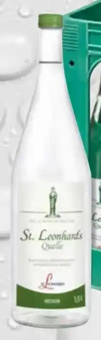 trinkgut St. Leonhard´s Quelle Mineralwasser Medium Angebot