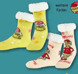 REWE Center Dr. Seuss Enterprises The Grinch Teddysocken Angebot