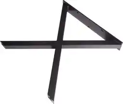 Globus Baumarkt Dieda Tischbein X-Form Angebot