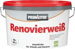 Globus Baumarkt Primaster Renovierweiß Angebot