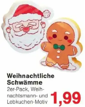 Jawoll Weihnachtliche Schwämme Angebot