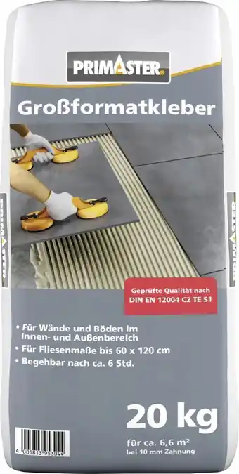 Globus Baumarkt Primaster Großformatkleber Angebot