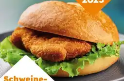 Globus Baumarkt Trefferia Schweine-Schnitzel im Brötchen Angebot