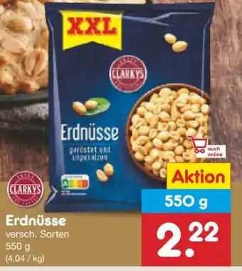Netto Marken-Discount Clarky's Erdnüsse XXL Angebot
