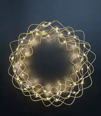 Globus Baumarkt Weihnachts LED-Lichterkranz Angebot