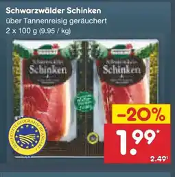 Netto Marken-Discount Tannenhof Schwarzwälder Schinken Angebot