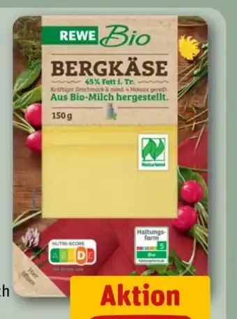 REWE Rewe Bio Bio-Bergkäse Angebot