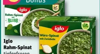 REWE Iglo Rahm-Spinat Angebot