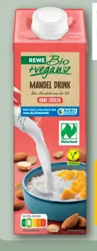 REWE Rewe Bio Mandeldrink vegan Angebot