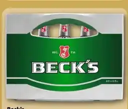 REWE Beck's Pils Angebot