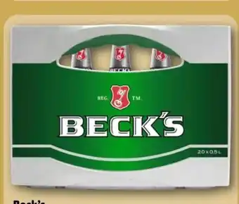 REWE Beck's Pils Angebot