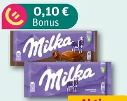REWE Milka Schokolade Angebot