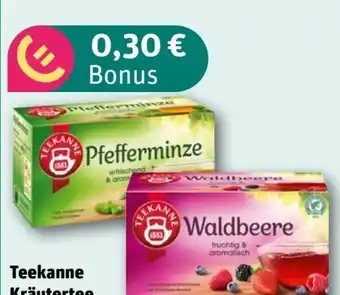 REWE Teekanne Kräutertee Pfefferminze Angebot