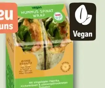 REWE Rewe to go Wrap Hummus Spinat Angebot