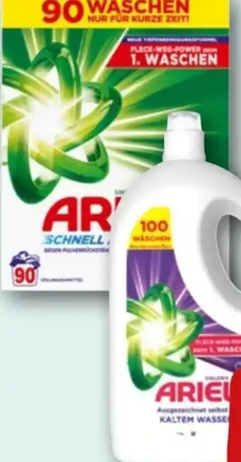 REWE Ariel Vollwaschmittel Pulver Angebot