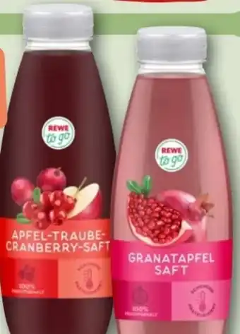 REWE Rewe to go Granatapfelsaft Angebot