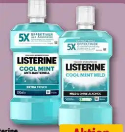 REWE Listerine Mundspülung Cool Mint Angebot