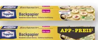 Scheck-in-Center Toppits Backpapier Angebot
