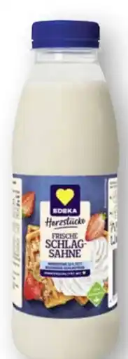 Scheck-in-Center Edeka Herzstücke Frische Schlagsahne Angebot