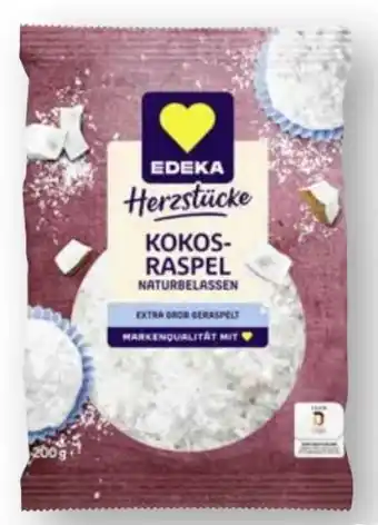 Scheck-in-Center Edeka Herzstücke Kokos-Raspel Angebot