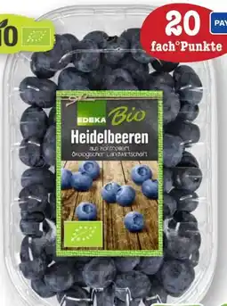 Scheck-in-Center Edeka Bio Bio-Heidelbeeren Angebot