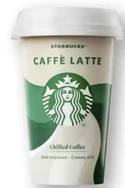 Scheck-in-Center Starbucks Caffe Latte Angebot
