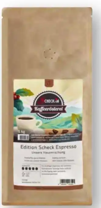 Scheck-in-Center Scheck-in Kaffeerösterei Edition Scheck Espresso Angebot