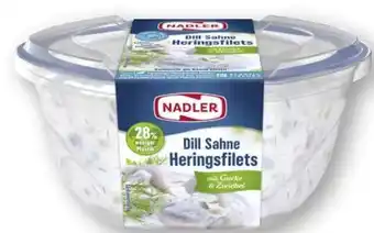 Scheck-in-Center Nadler Sahne Heringsfilets Angebot