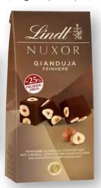 Scheck-in-Center Lindt Nuxor Angebot