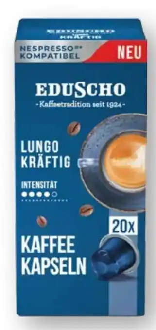 Scheck-in-Center Eduscho Kaffee Kapseln Angebot