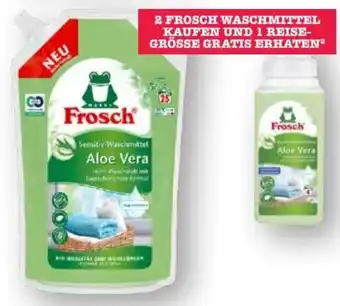 Scheck-in-Center Frosch Waschmittel Angebot