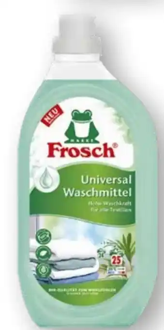 Scheck-in-Center Frosch Universal Waschmittel Angebot
