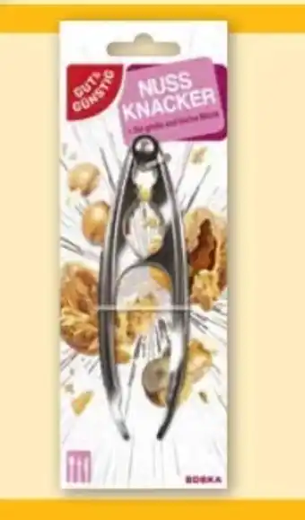 Scheck-in-Center Gut & Günstig Nussknacker Angebot