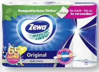 Scheck-in-Center Zewa Wisch & Weg Küchentücher Angebot