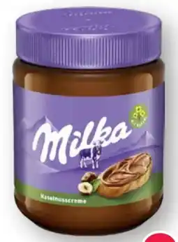 Scheck-in-Center Milka Haselnusscreme Angebot